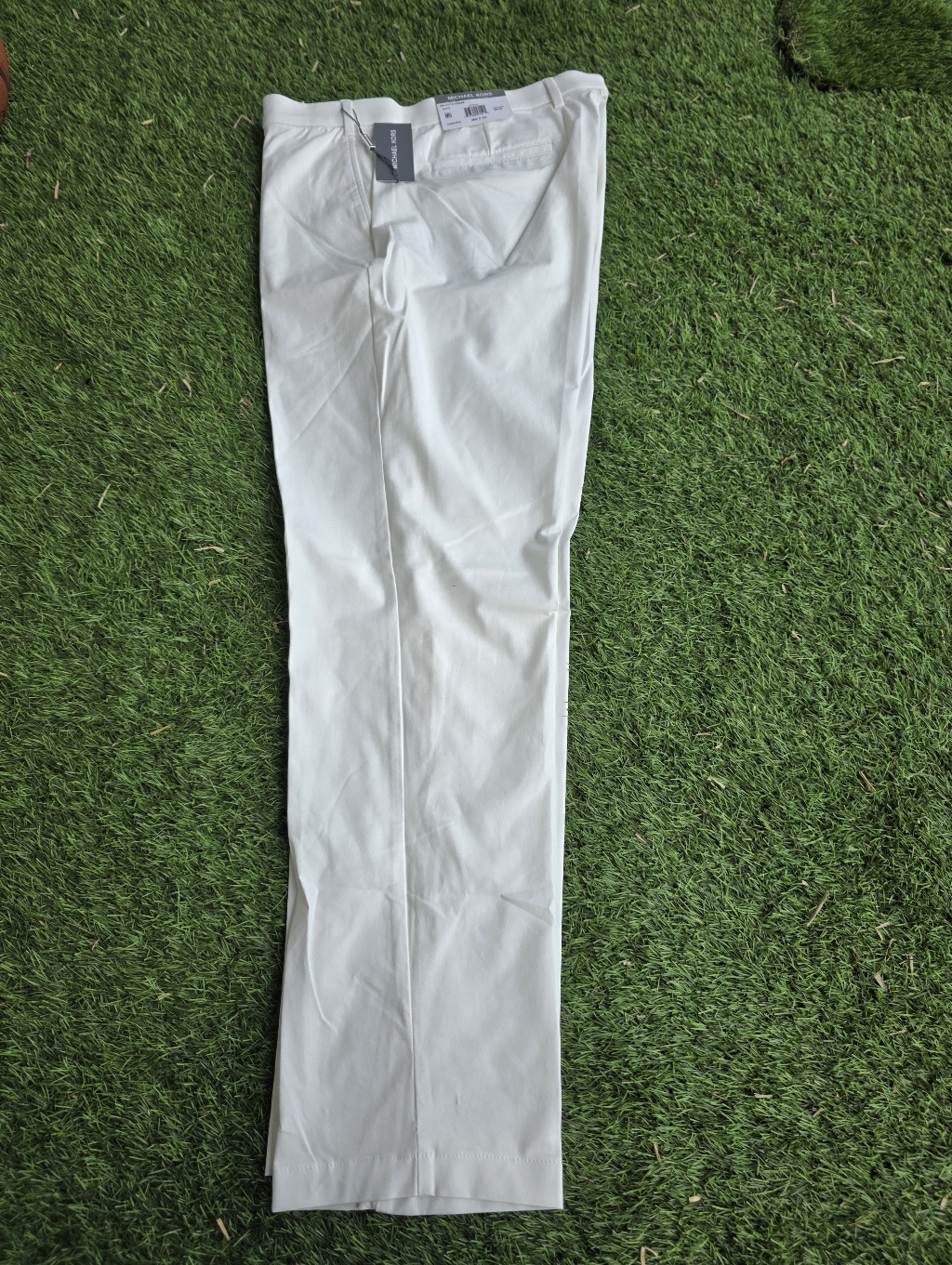 Michael Kors Men's Classic Dress Pants Offwhite 40x32 Nwt $95 Msrp Formal Career